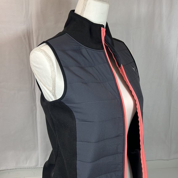 OLD NAVY Athletic Performance BlueTone Vest Color-block Pink Zipper Big Kid 16 - Picture 4 of 9